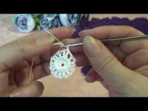 Видео: Салфетка "Фрнанда" ряд 3