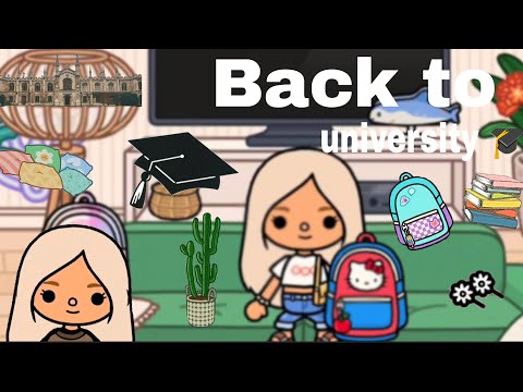 Видео: Back to university🎓school/университет/школа/учеба/осень/ сентябрь/тока бока/лайф ворлд 🍂🍁🥮