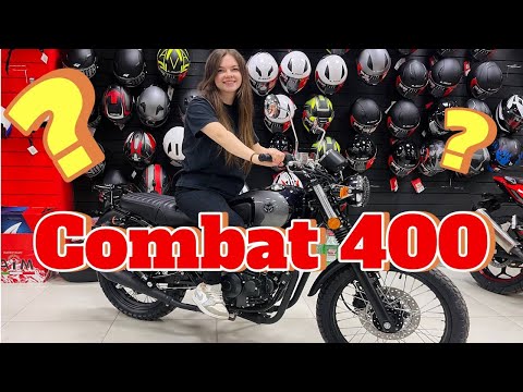 Видео: Точная копия Honda CB400SS-E. Старая классика по- новому Combat 400.  Все самое главное тут!