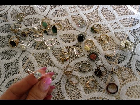 Видео: КОЛЛЕКЦИЯ КОЛЕЦ ( Эйвон, али.)