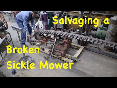 Видео: Отремонтированный брус серповидной косилки International 1000 | Автовокзал Энгельса