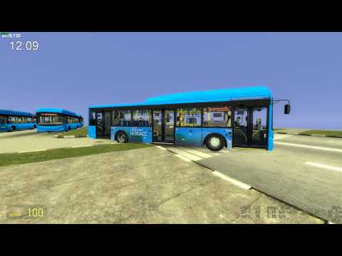 Видео: [GMOD] Новокузнецкий автобус ПитерАвто - 23 июня 2023 года