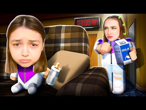 Видео: ПАПА НЕ ВЕРНЕТСЯ с МОЛОКОМ в ROBLOX... 😱