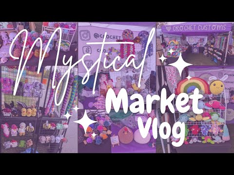 Видео: Продажа вязаных крючком плюшевых игрушек на мистическом рынке Faelight! ~ Подготовка к рынку, вид...
