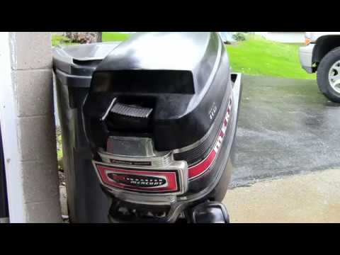 Видео: Подвесной мотор Mercury 1969 года с карбюратором