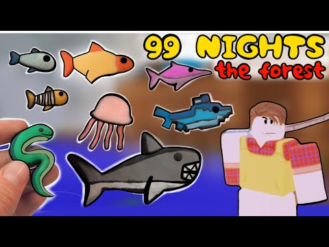 Видео: 😱СТАЛА РЫБАКОМ И СЛЕПИЛА ВСЕХ РЫБ! 99 Night in the forest Roblox 