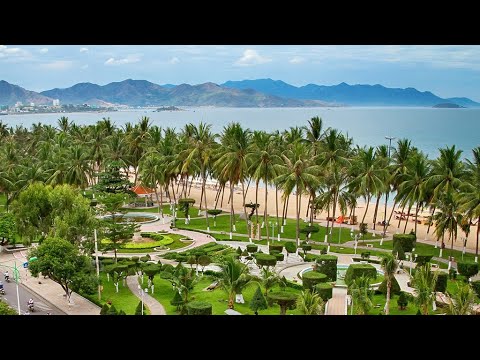 Видео: Центральный пляж Нячанга Вьетнам