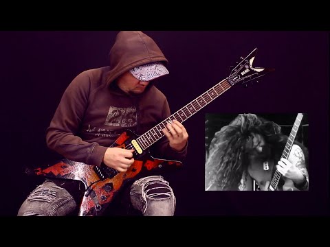 Видео: Играем соло Pantera - Domination Live Moscow 91. Разбор.