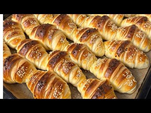 Видео: Domasni Kroasani, najdobriot Recept za Kifli #домашниерецепты #кифла #кифлички