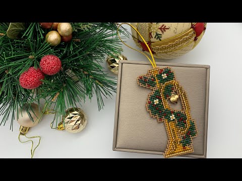 Видео: Вышивка. Первые финиши года 🎄. Mill hill  и сэмплер Sweet Garden