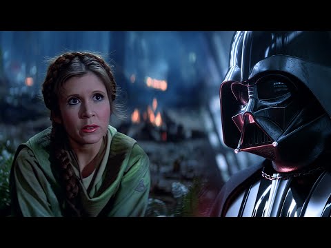 Видео: Дарт Вейдер противостоит Лее на Эндоре | Возвращение джедая