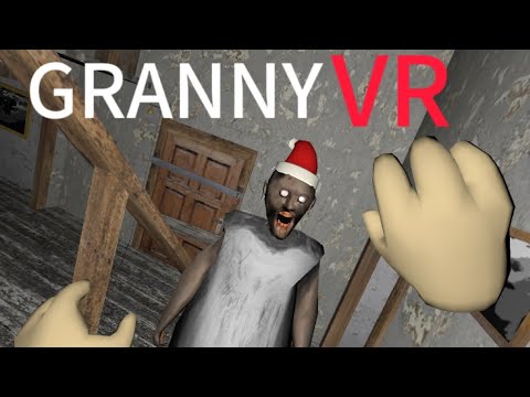 Видео: Я упал с лестницы...(смешное прохождение)➡️Granny vr #18