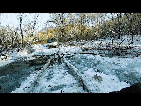 Видео: НЕ доехал, ПРОВАЛИЛСЯ в реку. Момент отчаяния, иду мокрый пешком до участка.