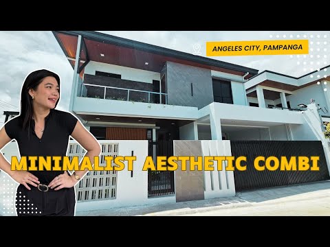 Видео: Экскурсия по дому №33 | Анджелес-Сити: Потрясающий и эстетичный современный дом с бассейном!