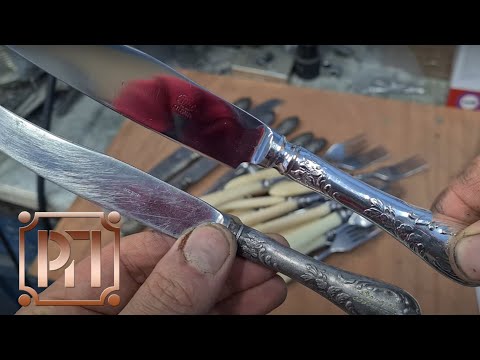 Видео: Реставрация столовых приборов