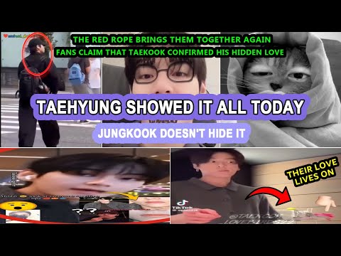 Видео: 😍 TAEKOOK СЕГОДНЯ! Тэхён выложил что-то, что ПОДТВЕРЖДАЕТ их тайную связь 😱