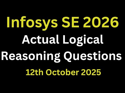 Видео: Вопросы и ответы по логическому мышлению Infosys, пакет 2026 | | Набор системных инженеров Infosy...