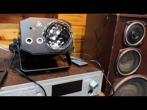 Видео: DJ RGB лазерный проектор ESHINY R12N8 laser projector