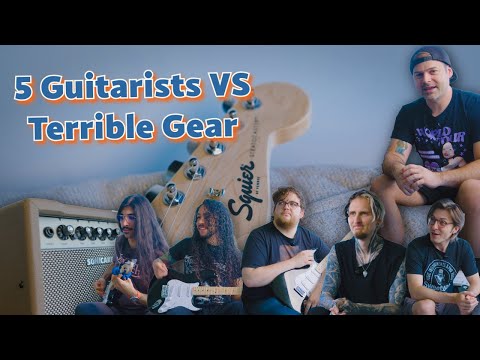 Видео: 5 гитаристов против Terrible Gear (Берт, Брэндон Акер, Древсиф, Сантьяго, SixStringTV)