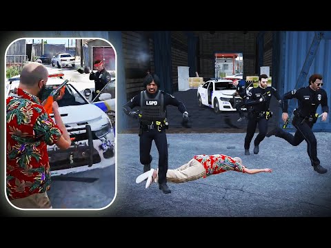 Видео: Мистер К. переворачивает полицию вверх дном с помощью дробовика с подушкой | Prodigy 2.6