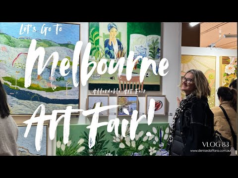Видео: Ярмарка доступного искусства в Мельбурне... загляните в блог художника №83
