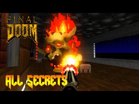 Видео: Прохождение Final Doom Map 16 - Subspace Все Секреты