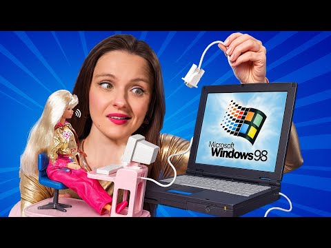 Видео: Я ПОДКЛЮЧИЛА ЕЁ К КОМПЬЮТЕРУ 1998 ГОДА! Barbie Talk With Me 1997