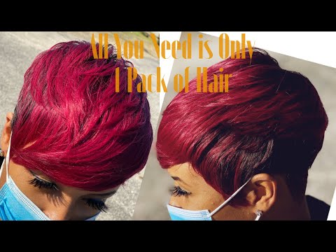 Видео: Все, что вам нужно, — это одна упаковка волос