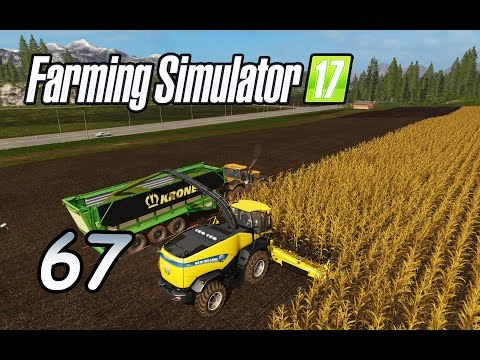 Видео: FS17 ● Goldcrest Valley ● Серия 67 - Убираем кукурузу на силос