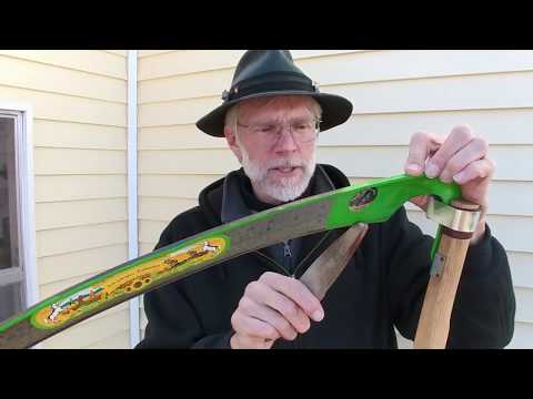 Видео: Заточка лезвия косы для начинающих: часть 1