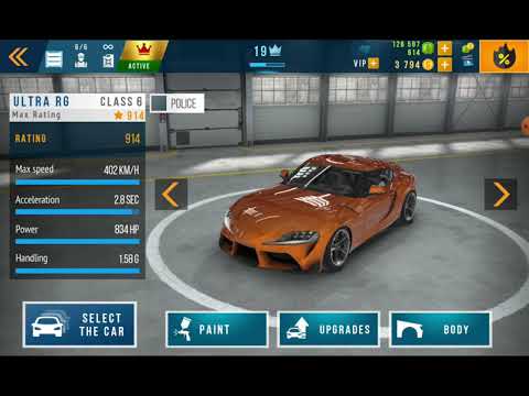 Видео: CarX highway racing. Полёт с переворотом Toyota Supra с багом постоянного нитро.