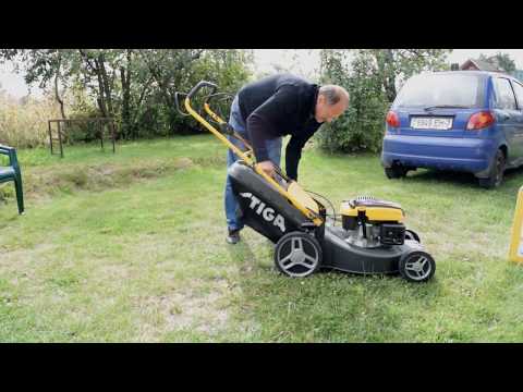 Видео: Газонокосилка Stiga Combi 53s