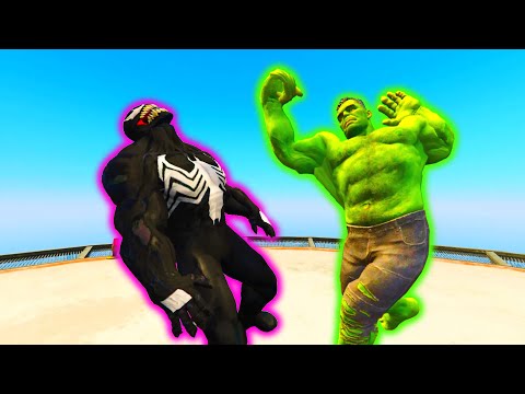 Видео: Халк против Венома #Халк #Веном #БитваСупергероев #ЭпическаяБитва