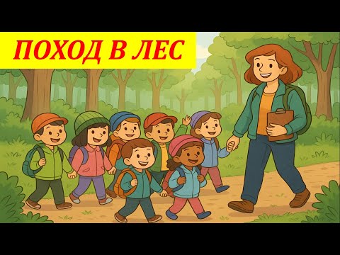 Видео: Improve Your Russian Through Stories: "Поход в лес" (Hike in the Forest)