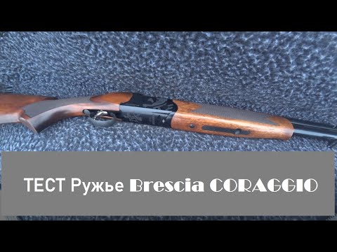 Видео: ПЕРВЫЙ ТЕСТ Ружье Brescia CORAGGIO