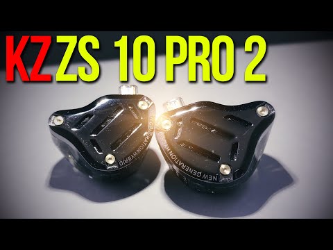 Видео: KZ ZS 10 Pro 2 обзор гибридных наушников - Техничные и энергичные!