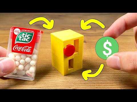 Видео: Как сделать Tic Tac Конфетницу с Сейфом из ЛЕГО - Без техник