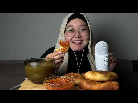 Видео: Қазақша АСМР / Мукбанк / пирожки мен кофе / асмр на казахском / ASMR