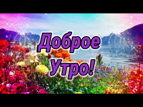 Видео: Только хорошее ждёт впереди!Доброе утро! Музыкальная открытка с добрым утром!Пожелание доброго утра!