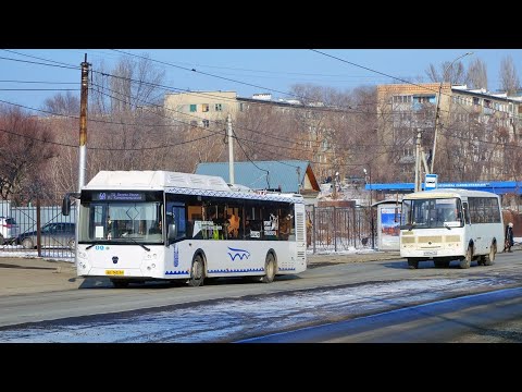 Видео: ЛиАЗ-5292.67 (CNG) ВЕ 143 64 Маршрут №6А город Саратов 
