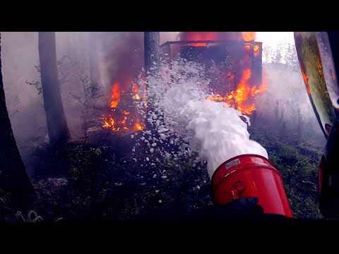 Видео: #48. Машина загорелась на ходу. / The car caught fire on the move