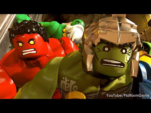Видео: LEGO Супергерои Marvel 2 - ХАЛКИ (на английском) [4K]