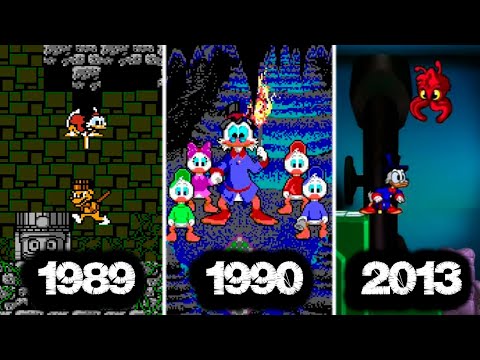 Видео: Все игры по мультсериалу "Утиные истории": Ностальгический обзор