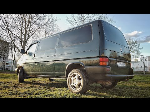 Видео: Volkswagen Transporter T4 - Универсальная ВЕЧНАЯ будка за низкую стоимость. // Бомж-Обзор #34