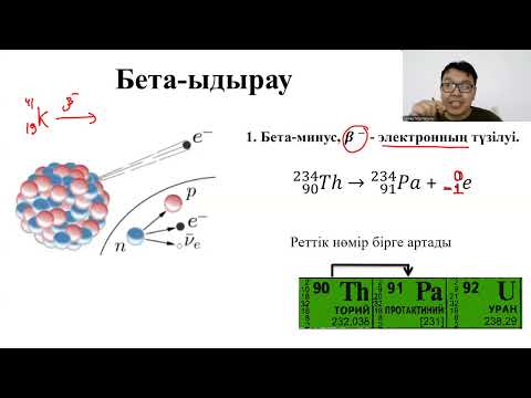 Видео: 1 сабақ. Атом құрамы және құрылысы - 2 бөлім (ХИМИЯДАН НАУРЫЗ және МАУСЫМ ҰБТ-сында 100% келеді)