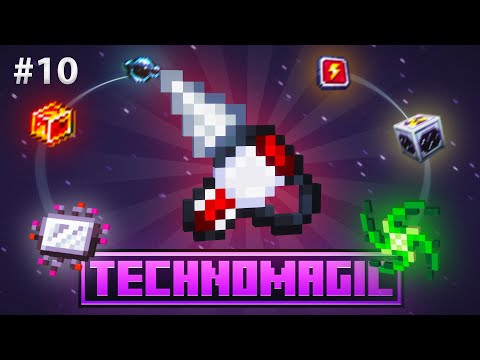 Видео: Майнкрафт ЛетсПлей ТехноМагия #10 Отцовский БУР