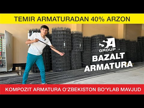 Видео: УЗБДА ЯНГИ АРМАТУРА ИХТИРО КИЛИНДИ 40% АРЗОН ШОШИЛАМИЗ