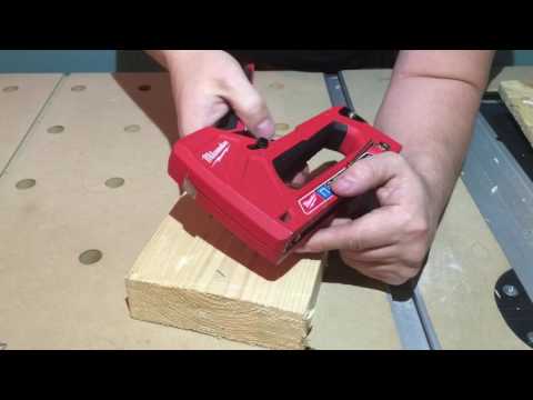 Видео: Milwaukee 48-22-1010, Обзор степлера