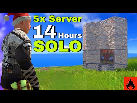 Видео: 14 Hours Survive on 5x Server | Oxide Survival Island | 8848 LUFFY #oxide #rustрейд #rust 
