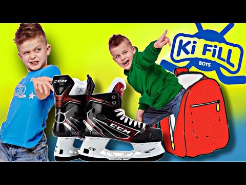 Видео: УТРО с КИРИЛЛОМ и ФИЛИППОМ : новые коньки и баул // #KiFill boys 13+